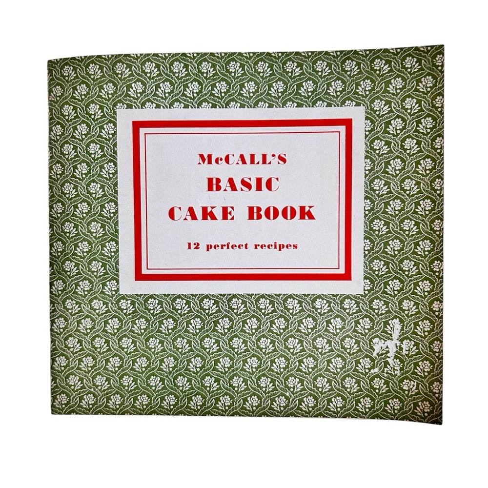 Vintage 1953 McCalls Basic Cake Recipe 20 Page Pamphlet 12 Perfect Recipes